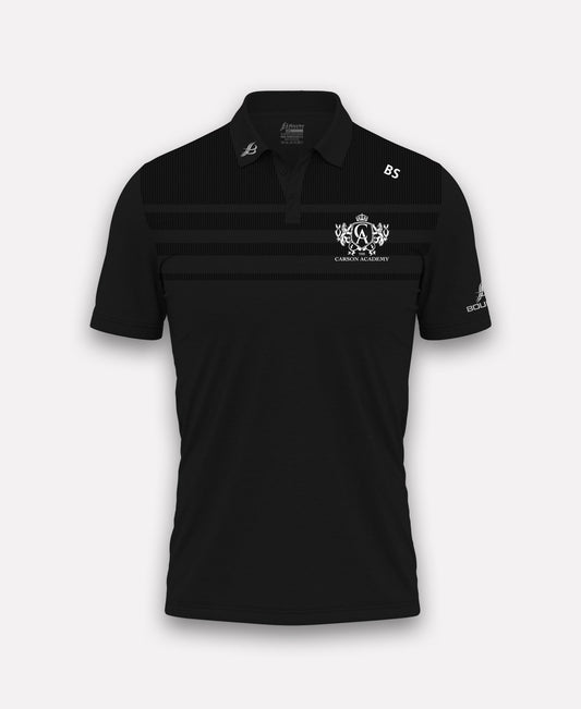 The Carson Academy School Of Irish Dance TACA Polo Shirt Black