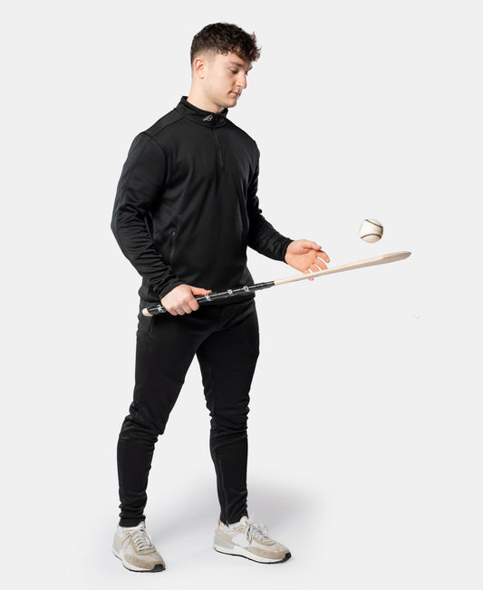 Cróga Adult Half Zip (Black)