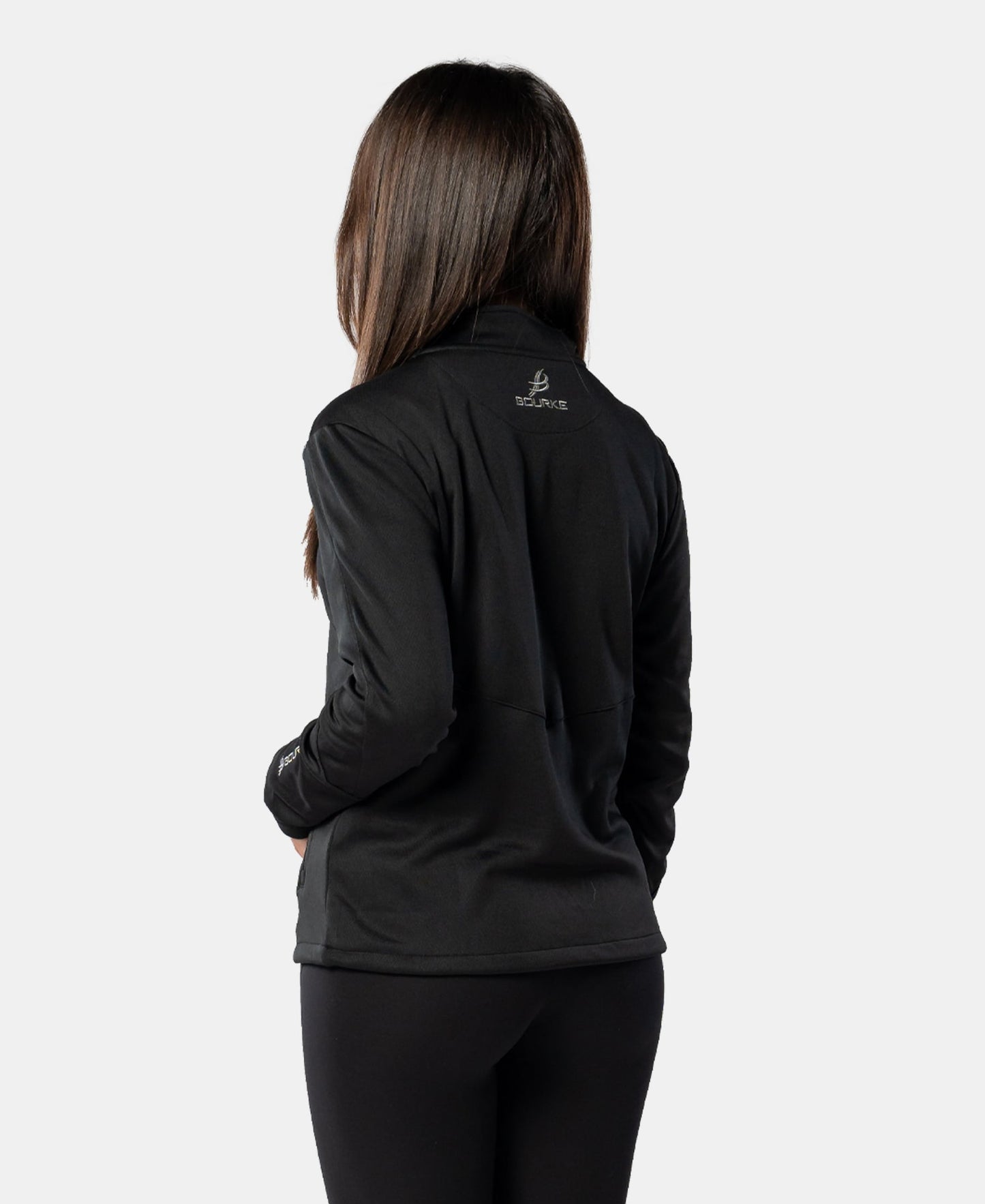 Cróga Adult Half Zip (Black)