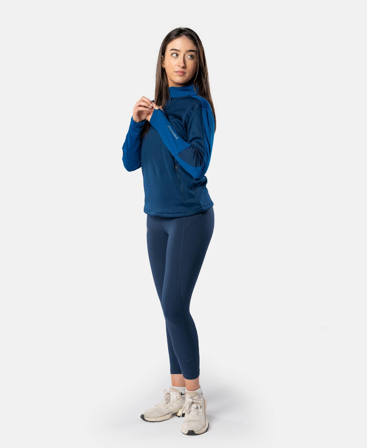 Cróga Adult Half Zip (Navy/Blue)