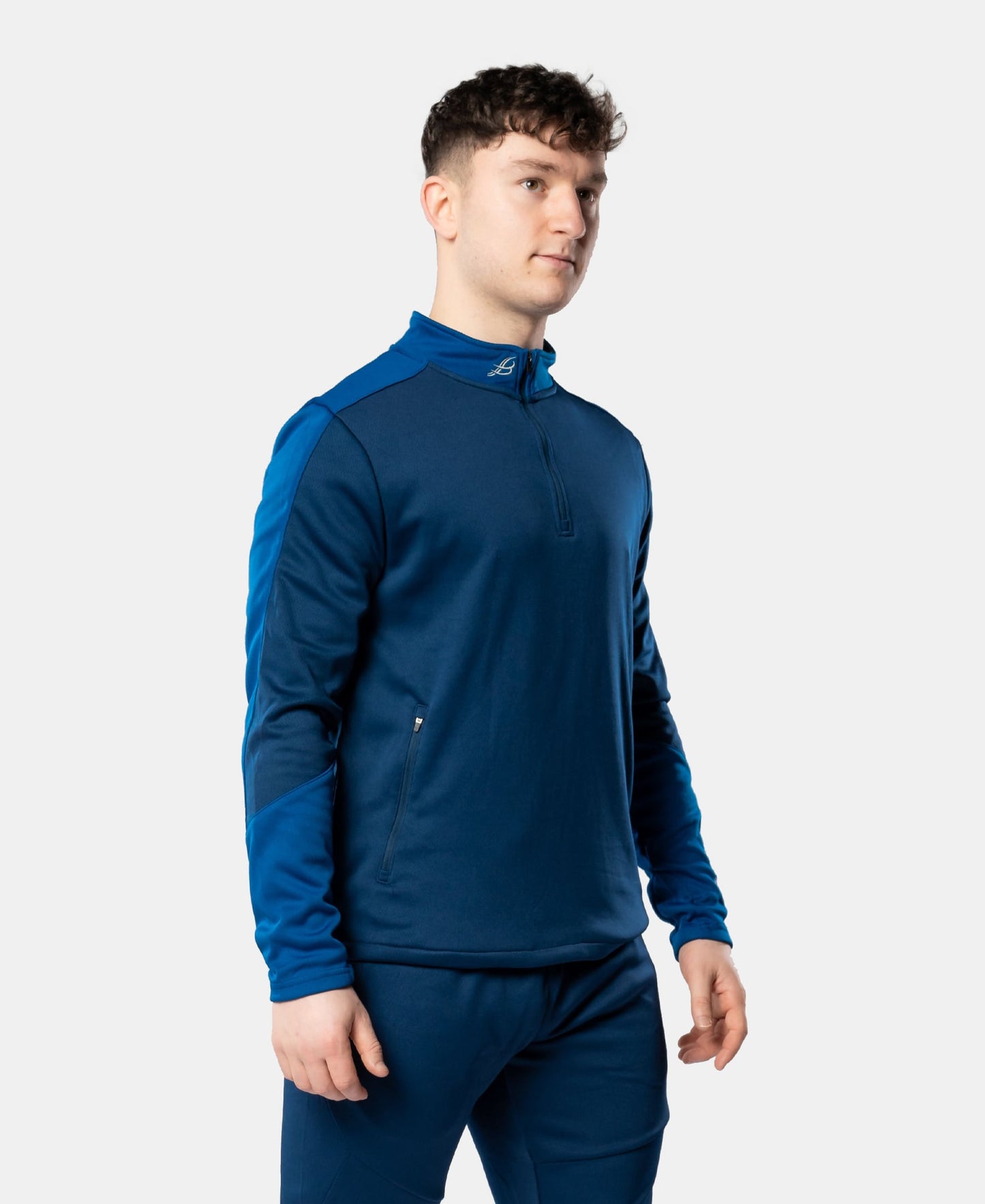 Cróga Adult Half Zip (Navy/Blue)