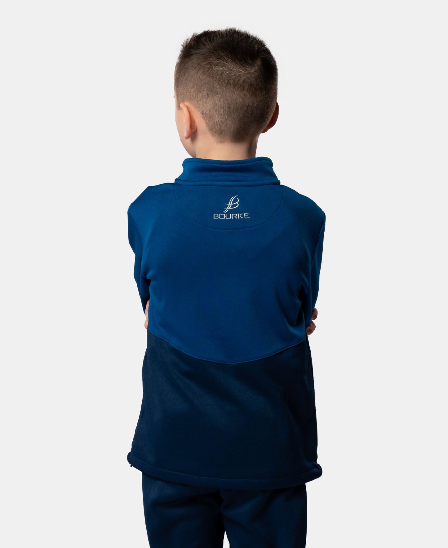 Cróga Kids Half Zip (Navy/Blue)