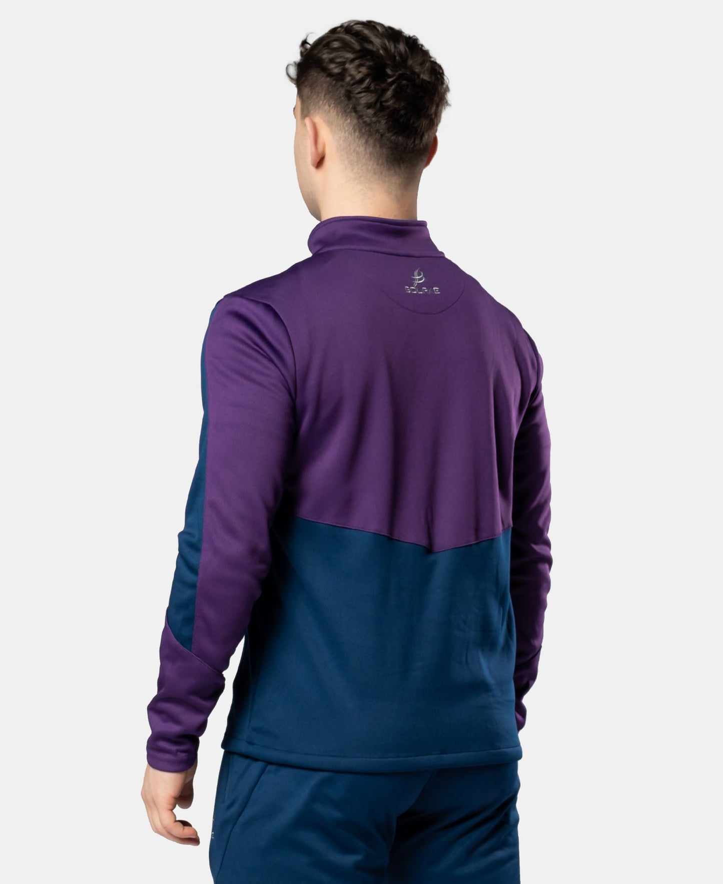 Cróga Adult Half Zip (Navy/Purple)