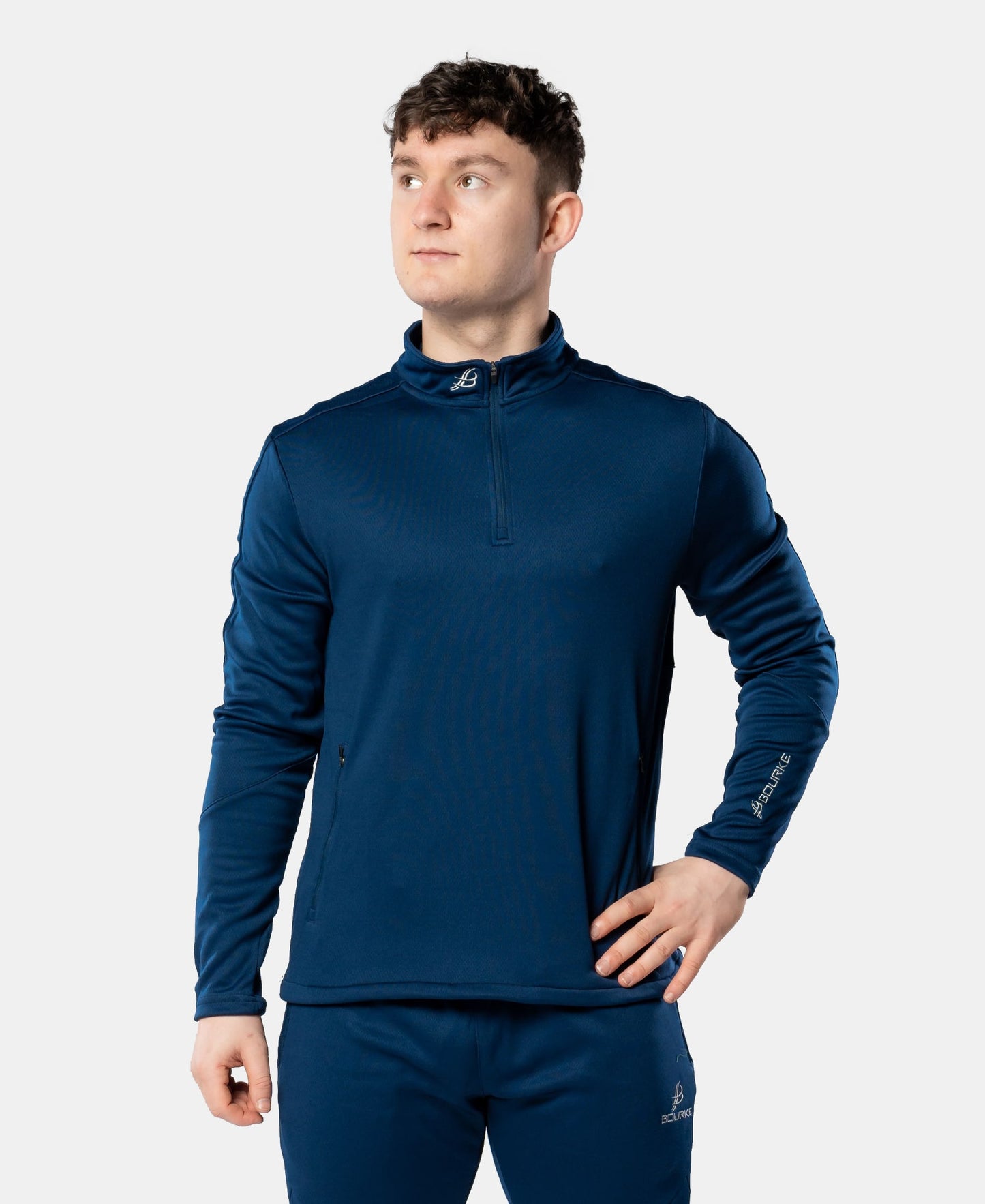 Cróga Adult Half Zip (Navy)