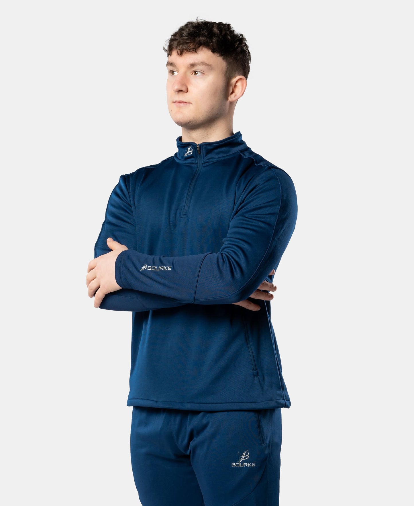 Cróga Adult Half Zip (Navy)