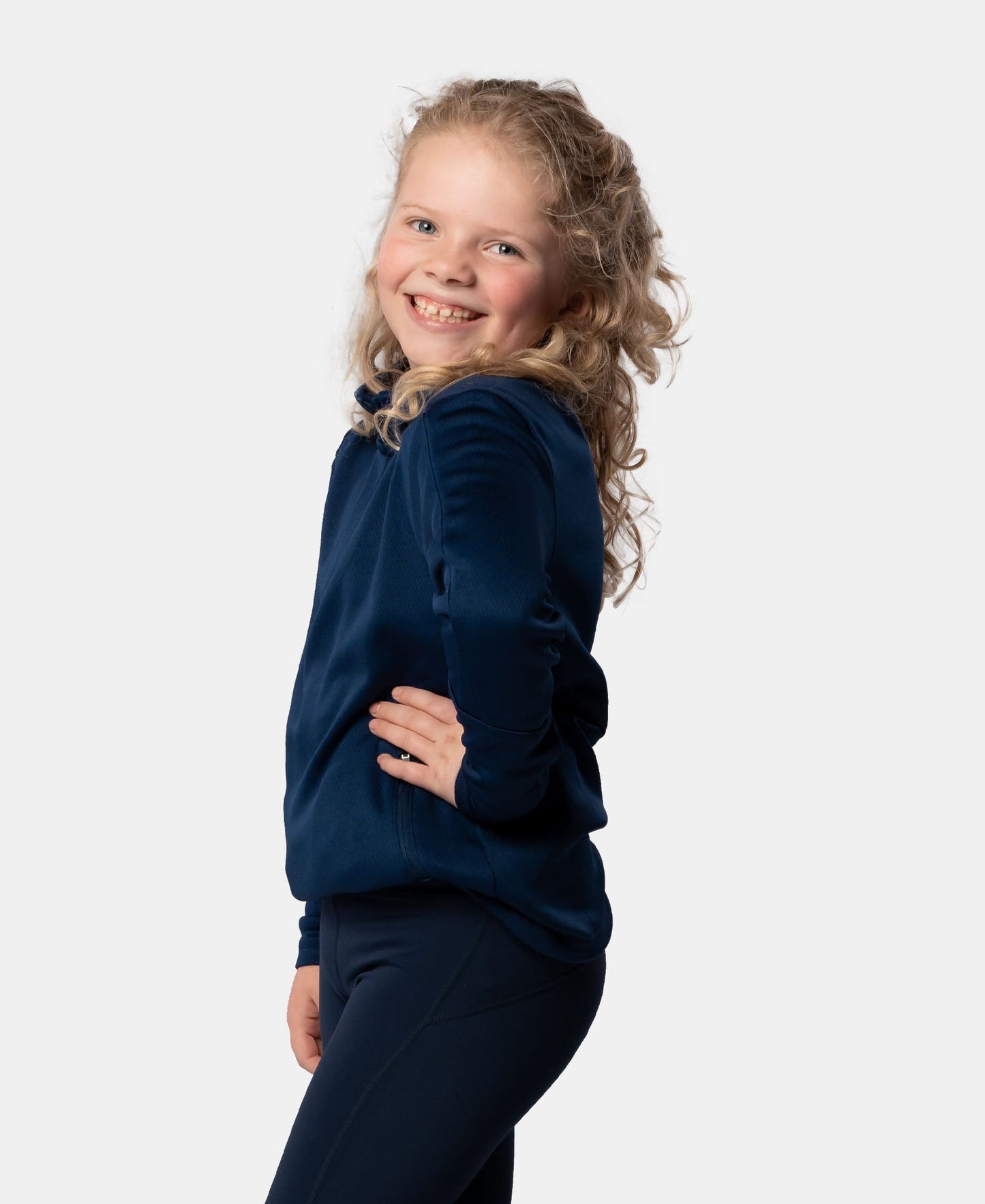 Cróga Kids Half Zip (Navy)