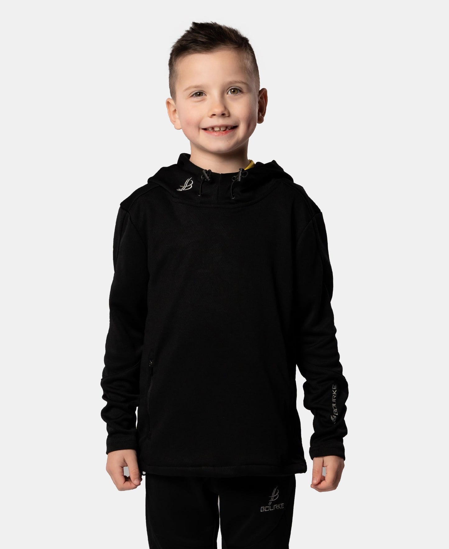 Cróga Kids Hoody (Black)