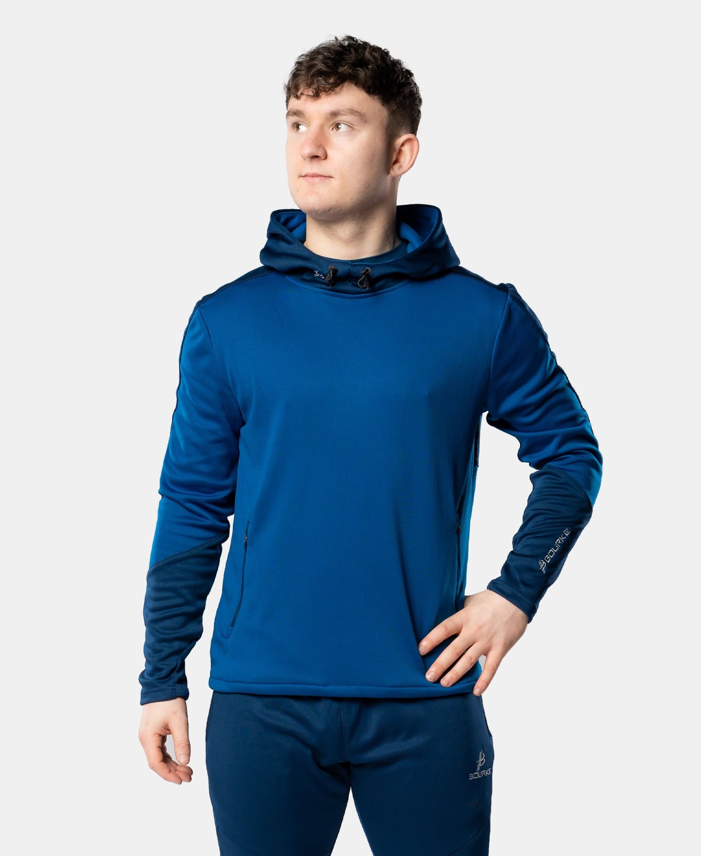 Cróga Adult Hoody (Blue/Navy)