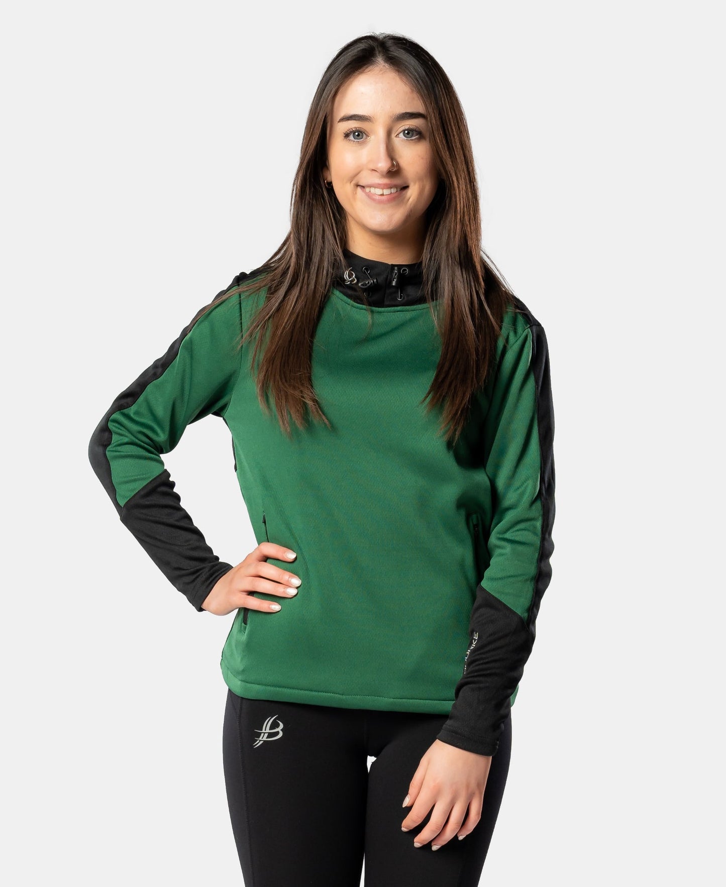 Cróga Adult Hoody (Green/Black)