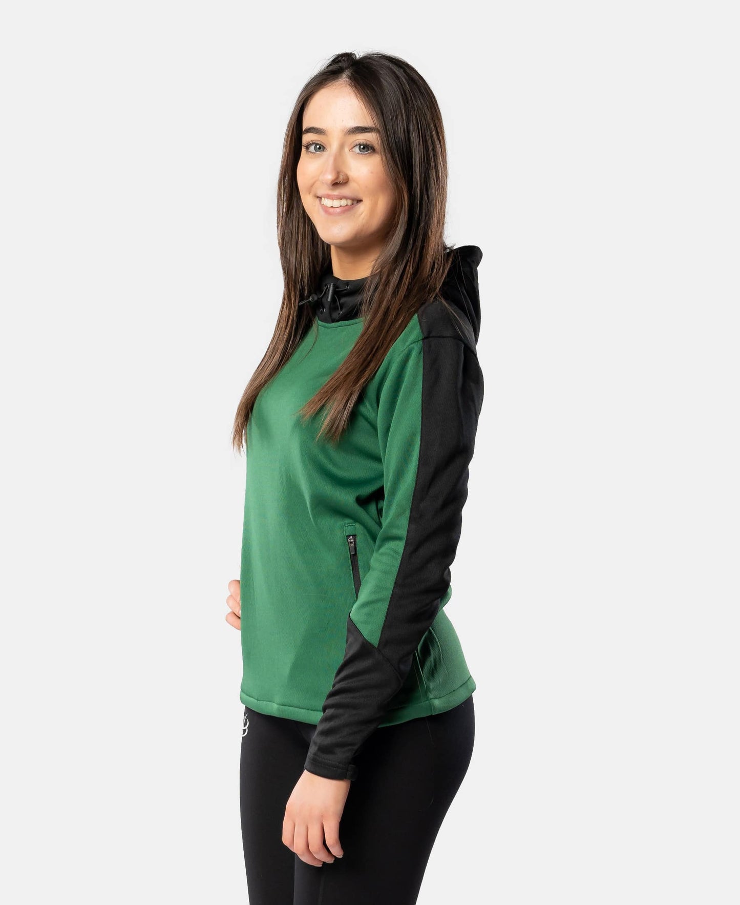 Cróga Adult Hoody (Green/Black)