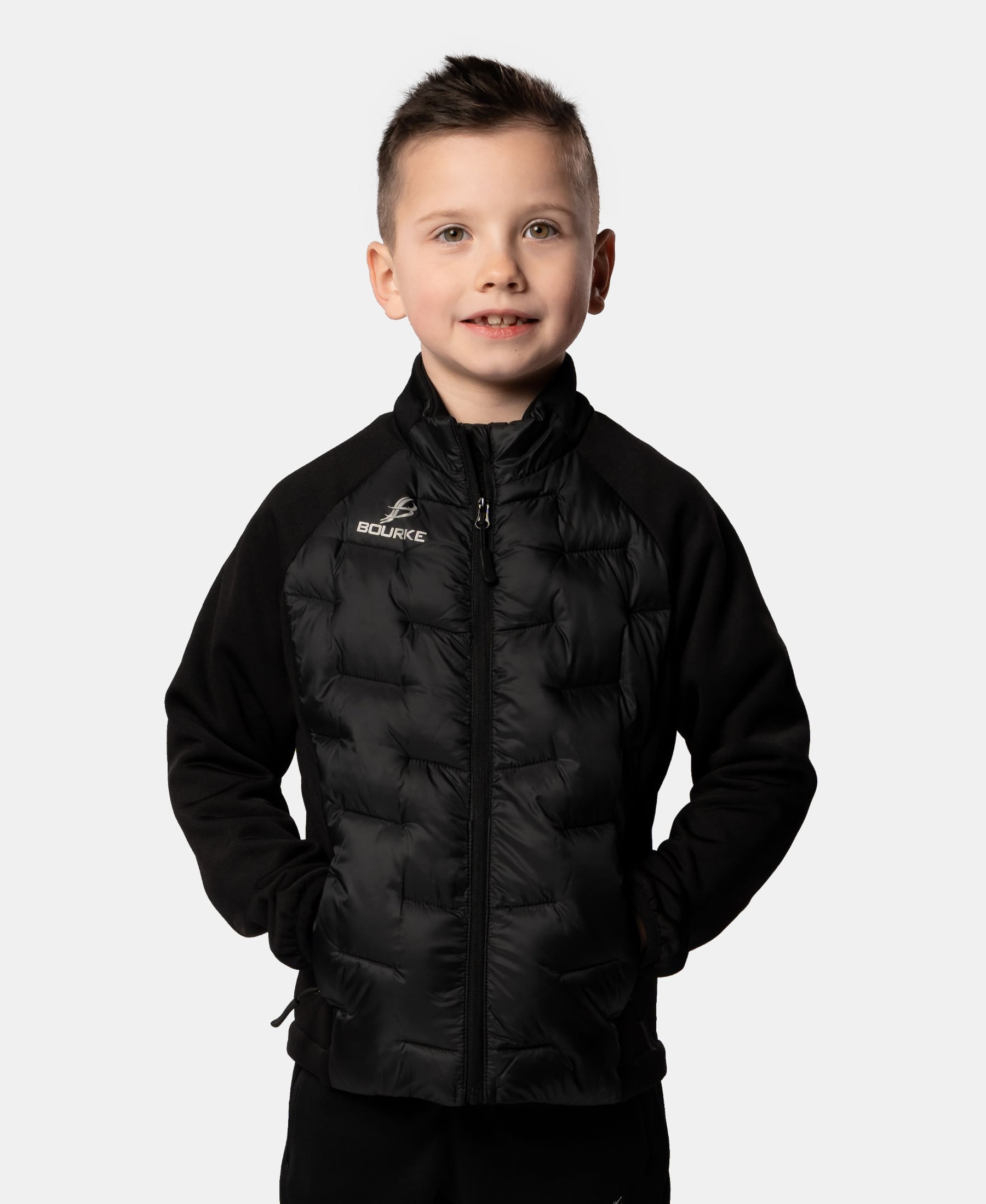 Croga Kids Hybrid Jacket (Black)