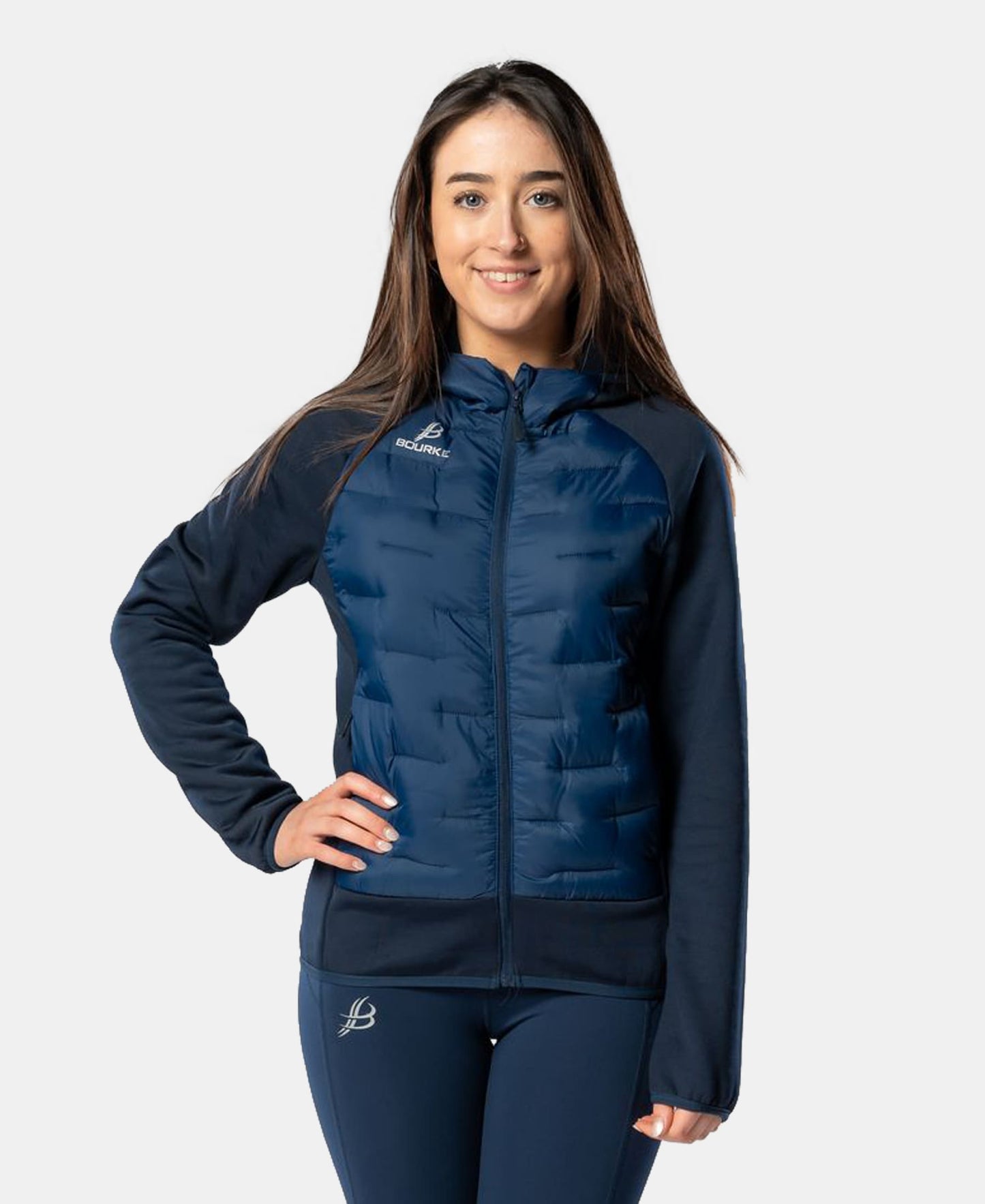 Croga Ladies Hybrid Jacket (Navy)