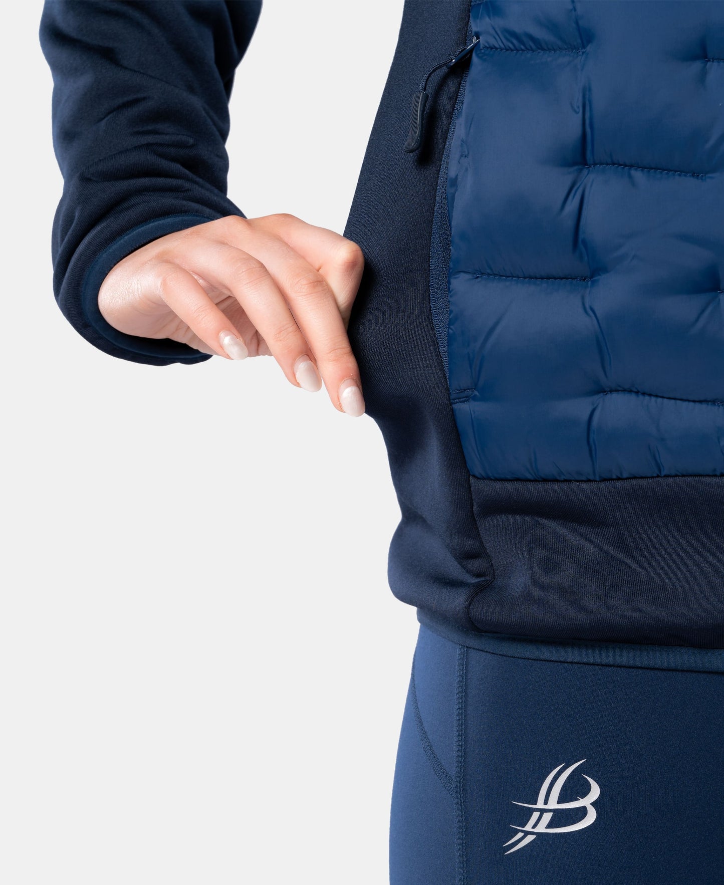 Croga Ladies Hybrid Jacket (Navy)