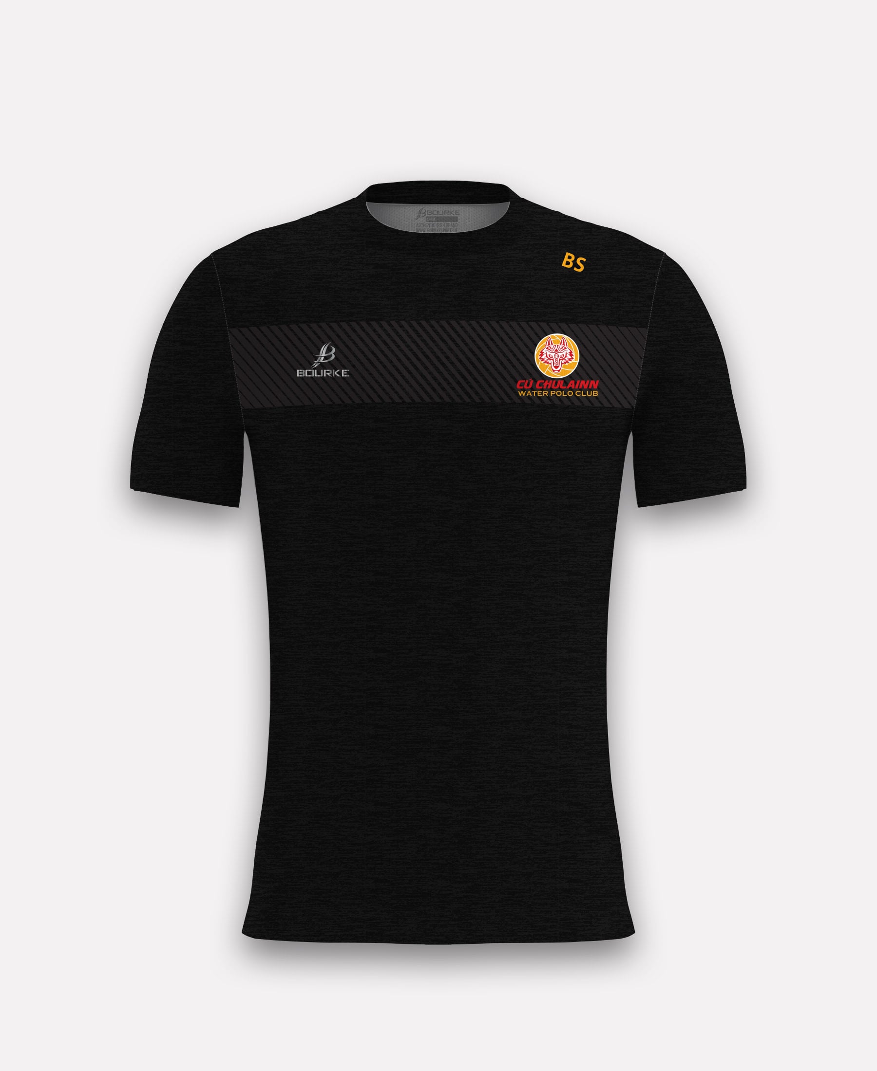 Cú Chulainn Water Polo TACA T-Shirt (Black)