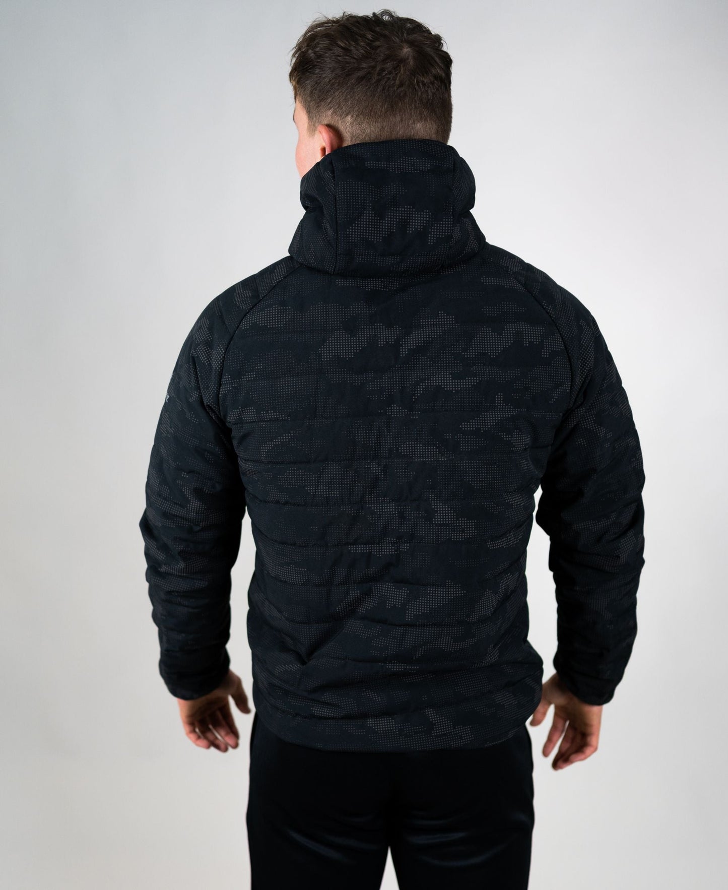 Reflective Camo Adult Jacket (Black)