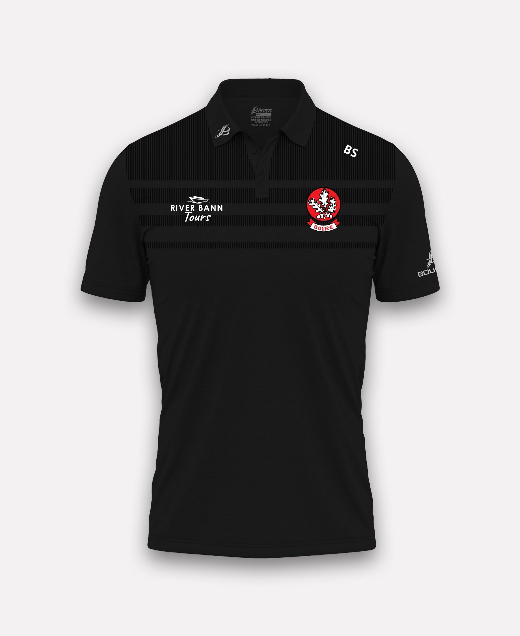 Derry Camogie TACA Polo Shirt (Black)
