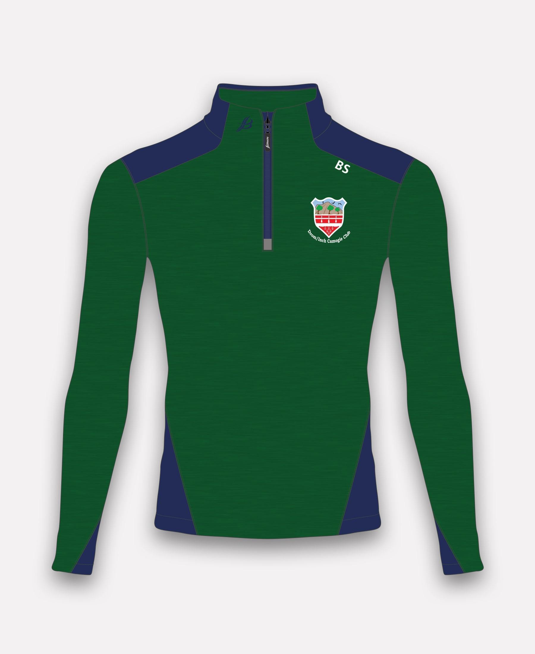 Drom and Inch Camogie BUA Half Zip - Bourke Sports Limited