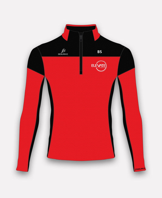 Elevte Fitness TACA Half Zip (Red/Black)