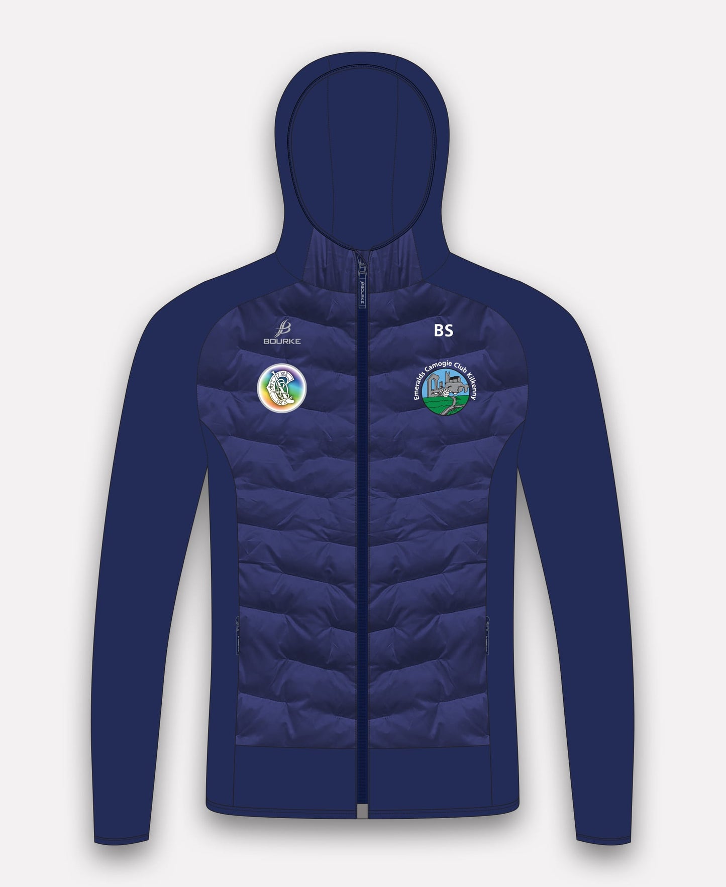 Emeralds Camogie Croga Ladies Hybrid Jacket (Navy)