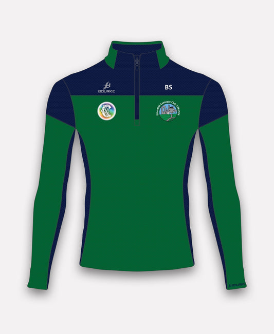 Emeralds Camogie TACA Half Zip (Navy/Green)