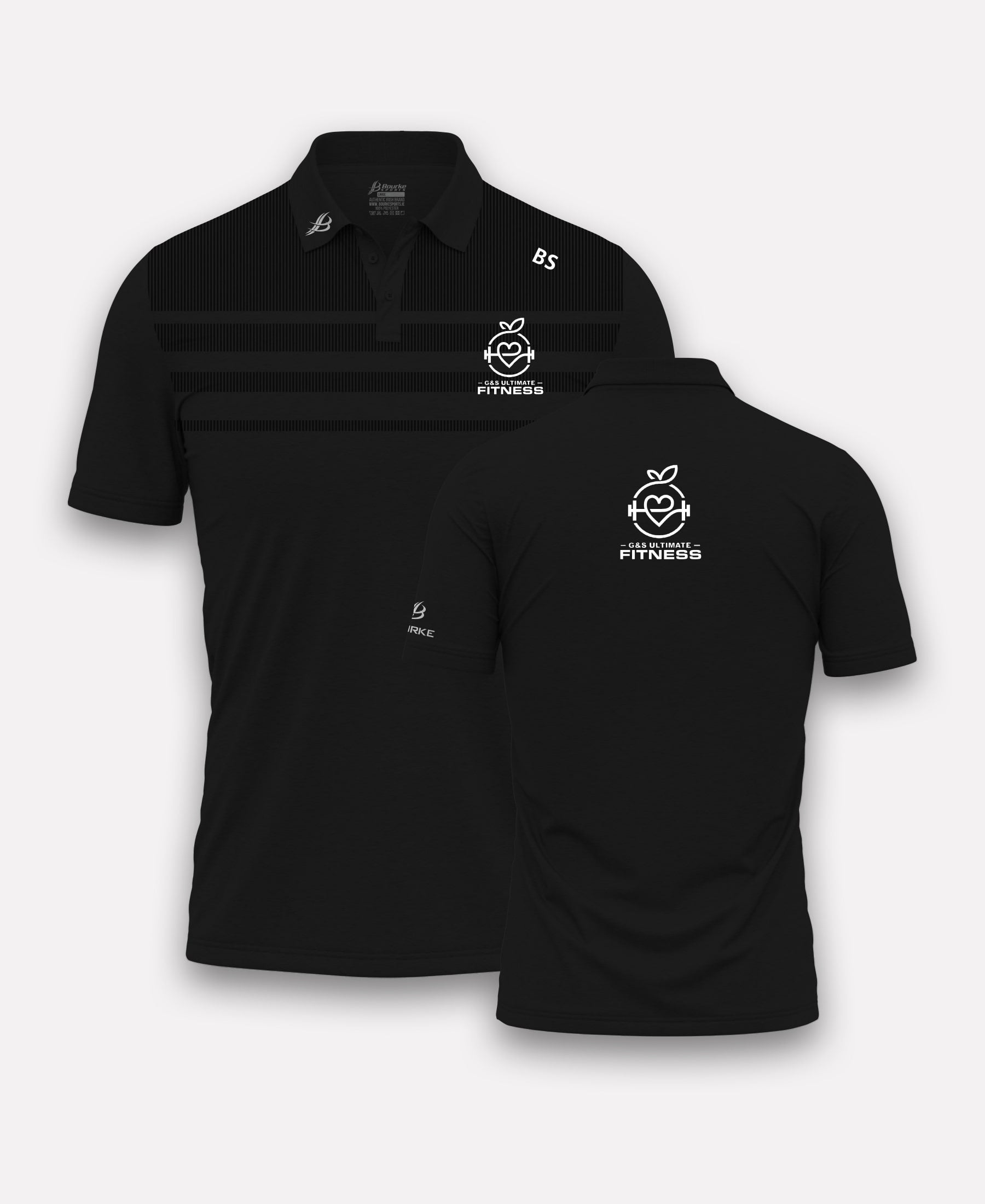 G&S Ultimate Fitness TACA Polo Shirt Black