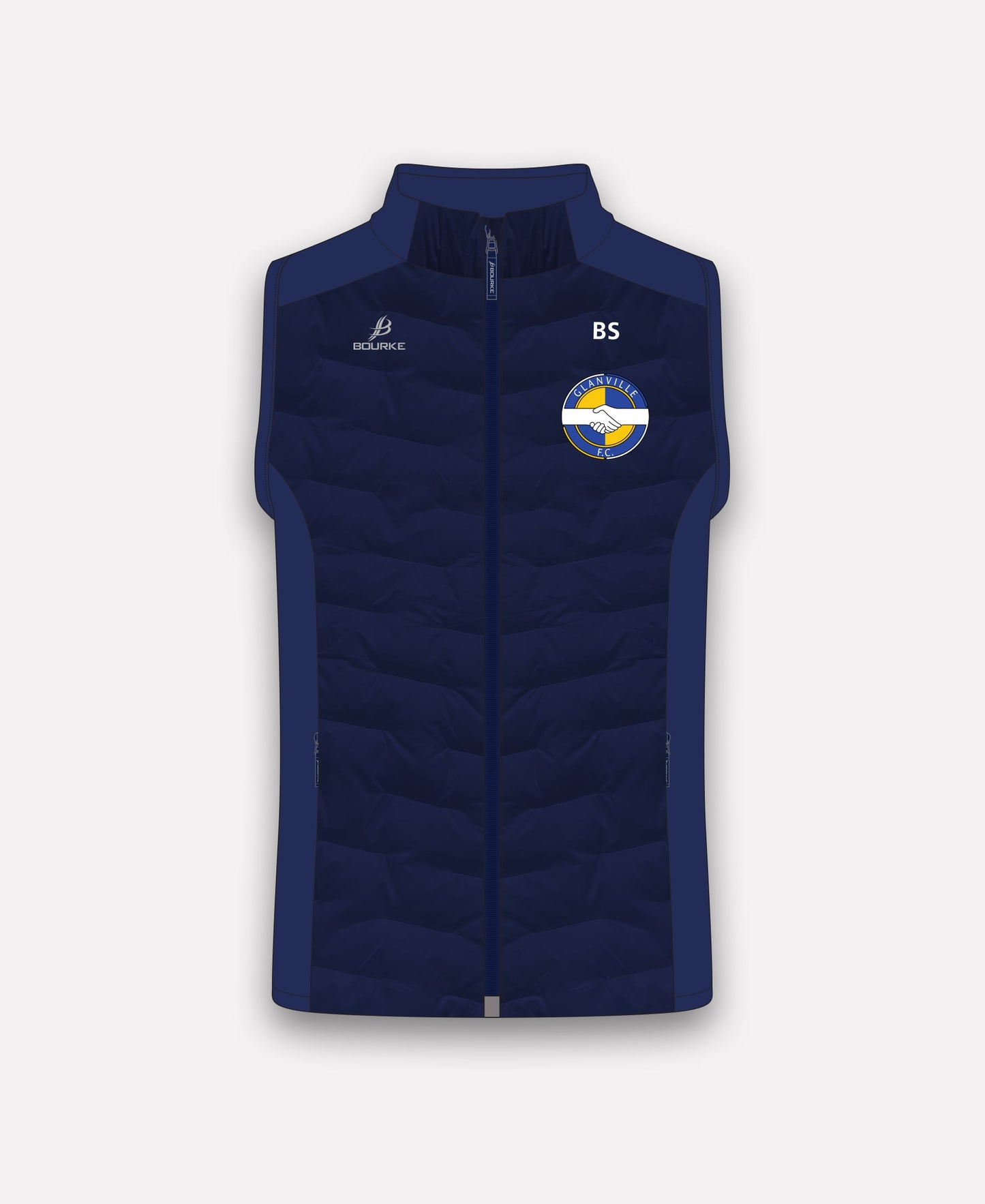 Glanville FC Croga Hybrid Gilet (Navy)