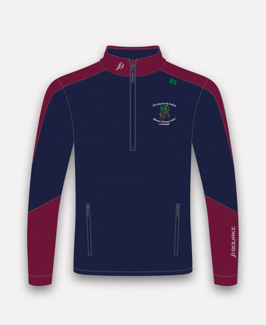 Glenann PS Cushendall (Staff) Croga Half Zip (Navy/Maroon)