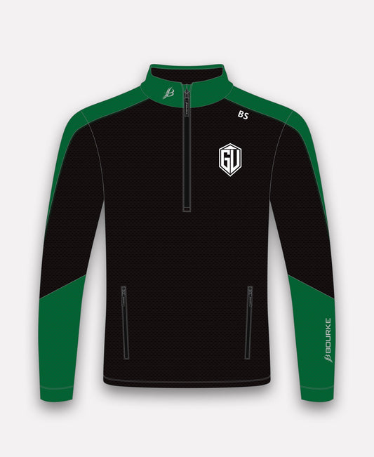 Grange United FC Croga Half Zip (Black/Green)