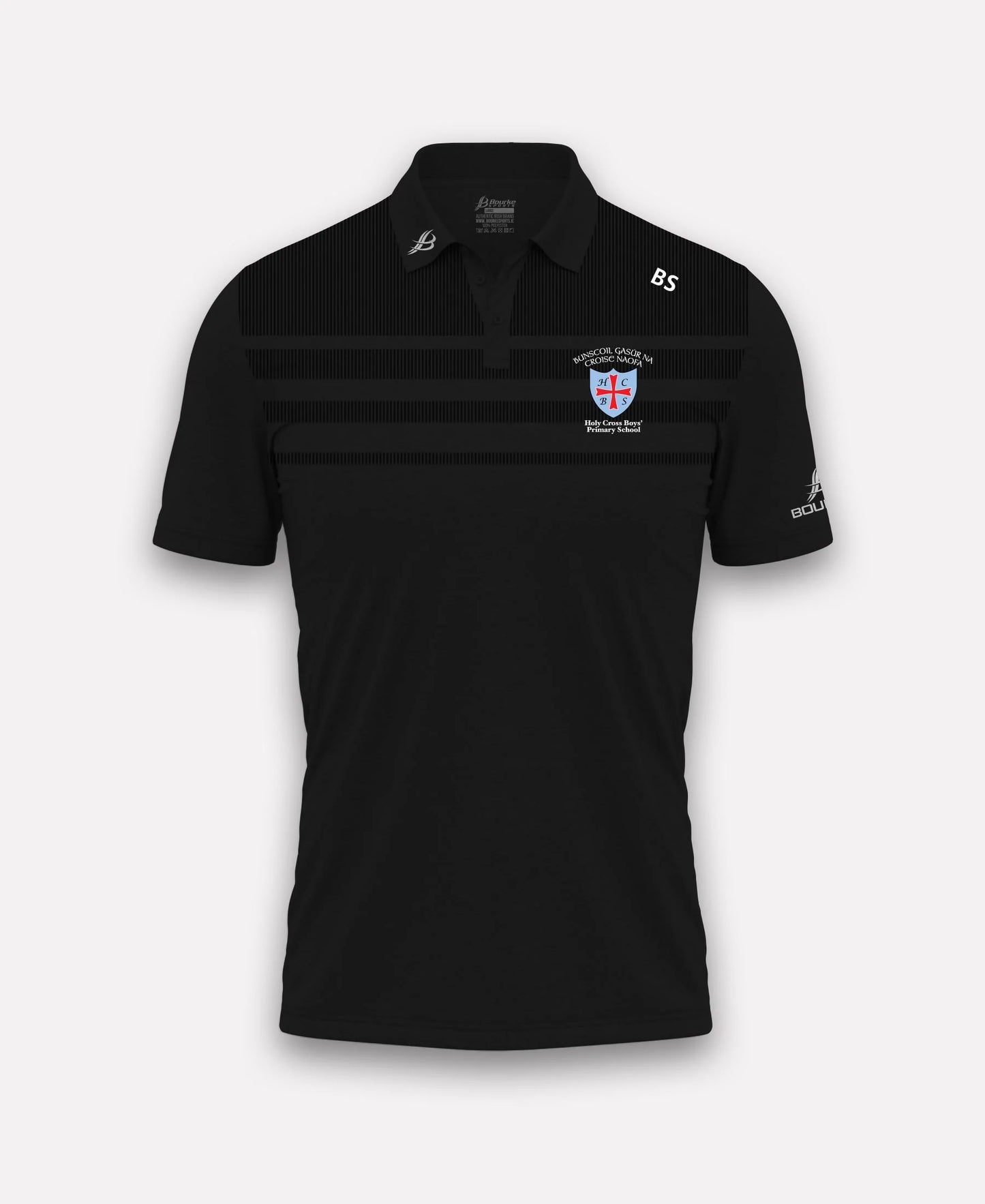 Holy Cross Boys PS TACA Polo Shirt Black