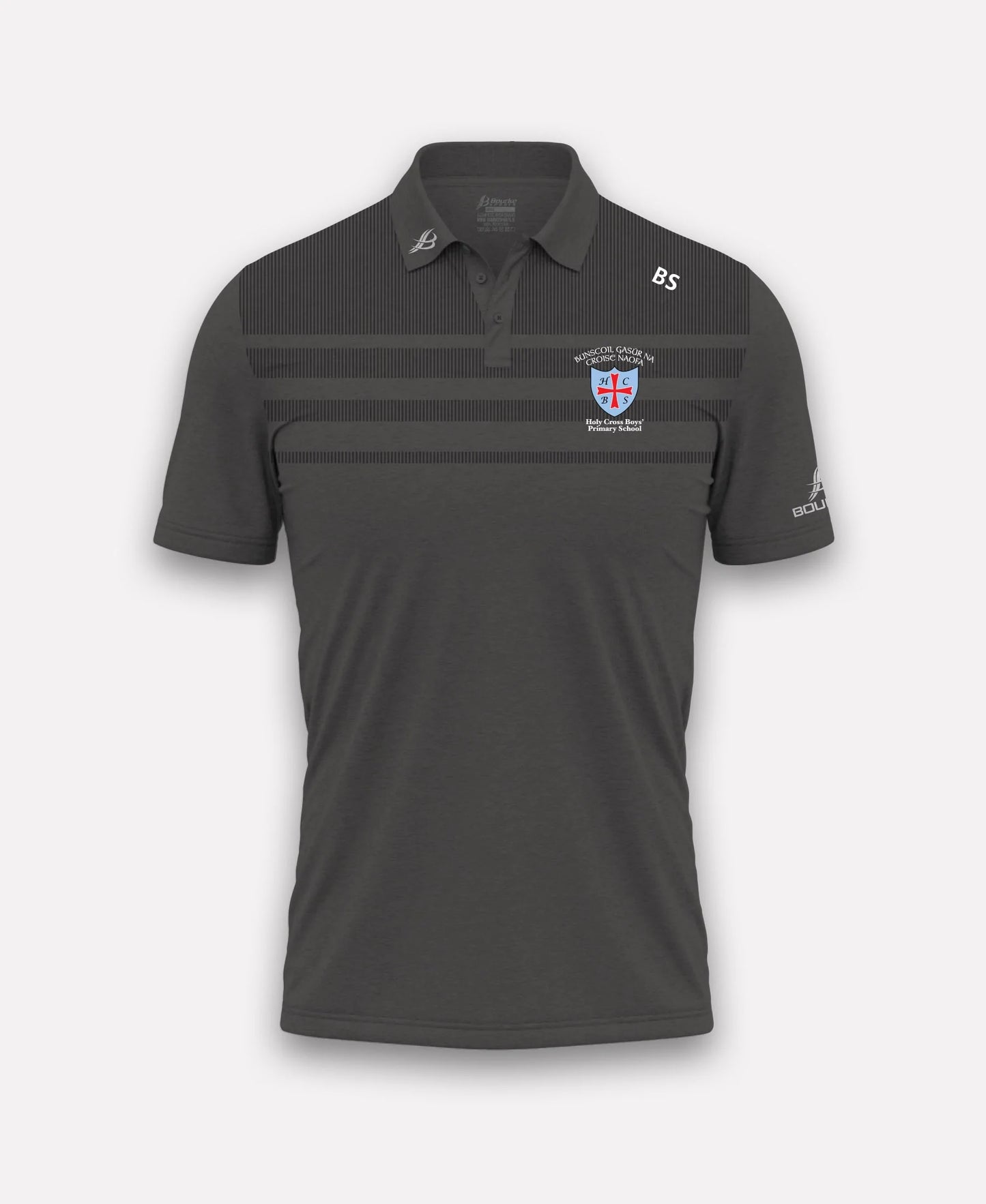 Holy Cross Boys PS TACA Polo Shirt Grey