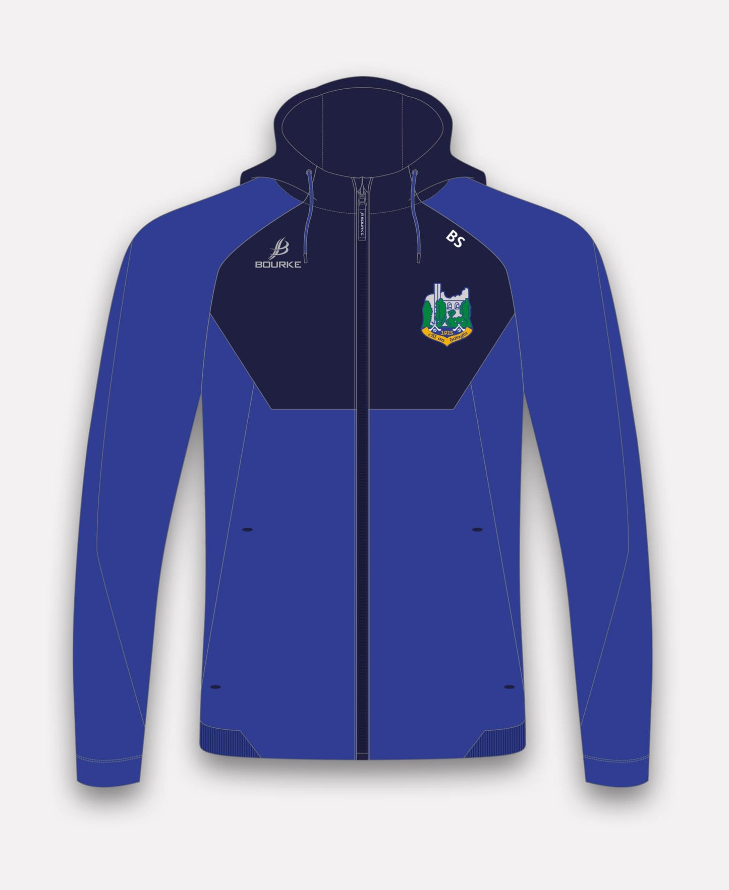 Kiladangan Juvenile GAA BARR Hoody (Blue/Navy)