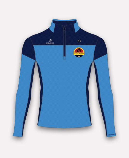 Killenaule Squash Club TACA Half Zip (Sky/Navy)