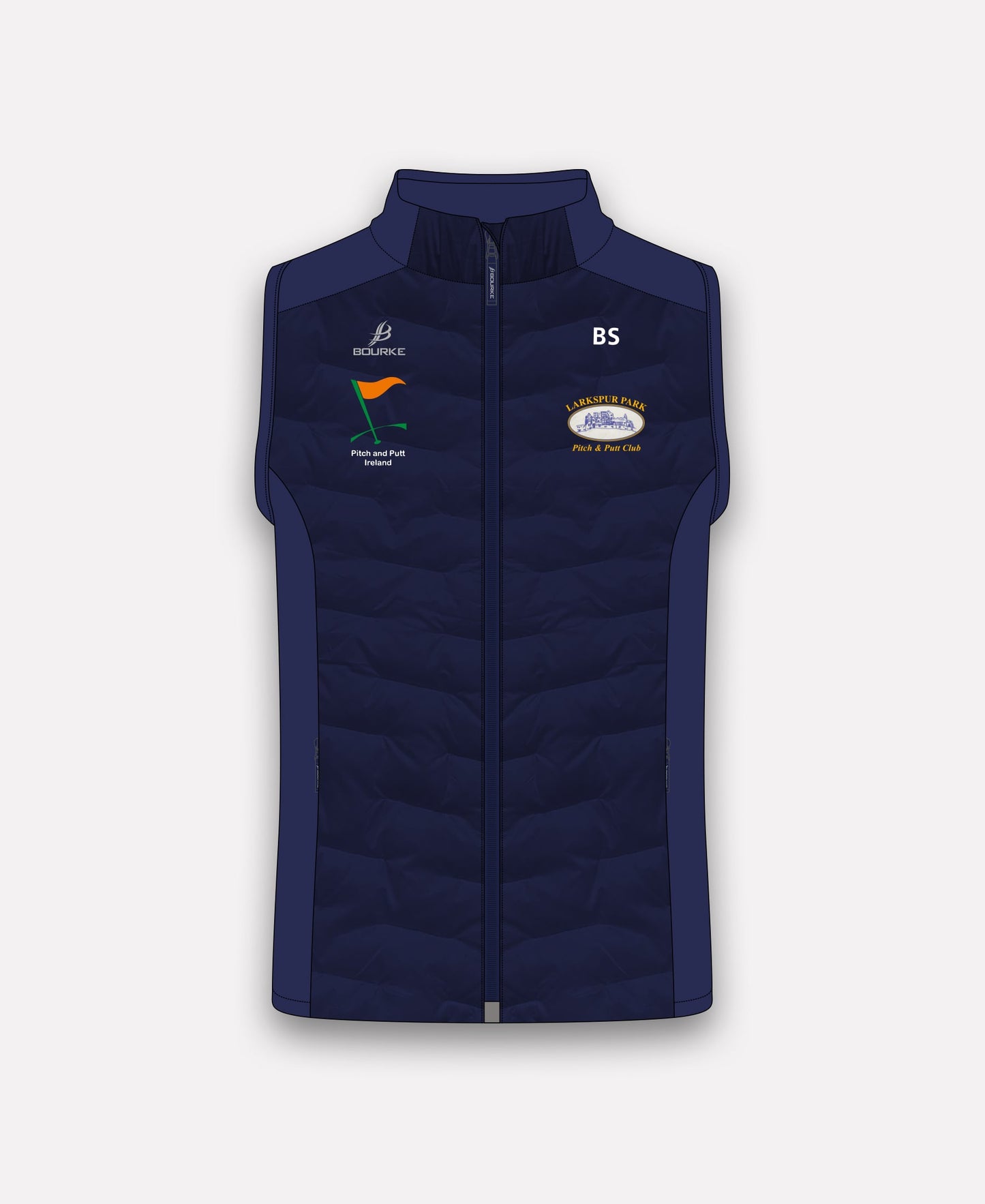 Larkspur Pitch & Putt Croga Hybrid Gilet (Navy)