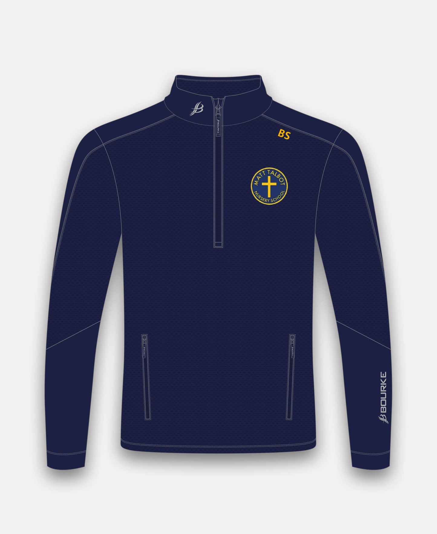 Matt Talbot Nursery School Croga Half Zip (Navy)