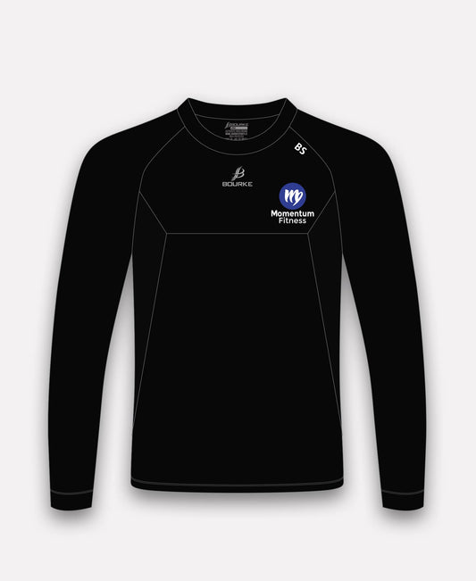 Momentum Fitness BARR Crew Neck (Black)