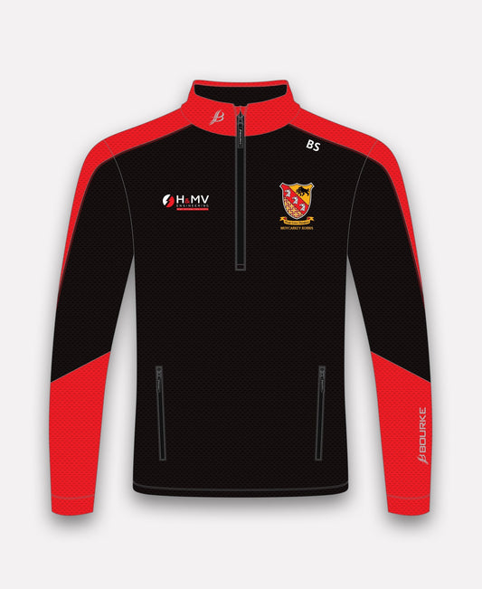 Moycarkey Borris GAA Croga Half Zip (Black/Red)