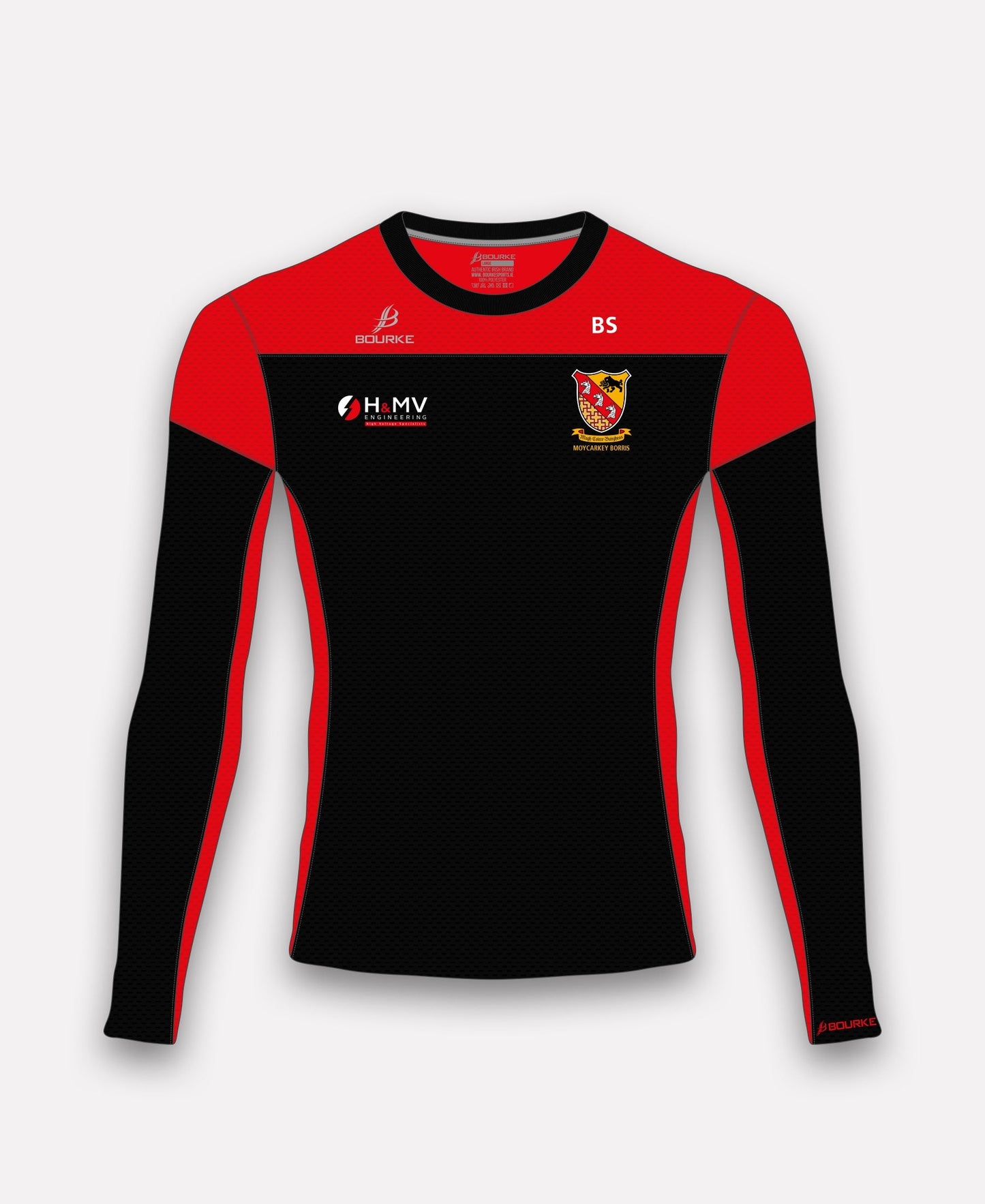 Moycarkey Borris GAA TACA Crew Neck (Black/Red)