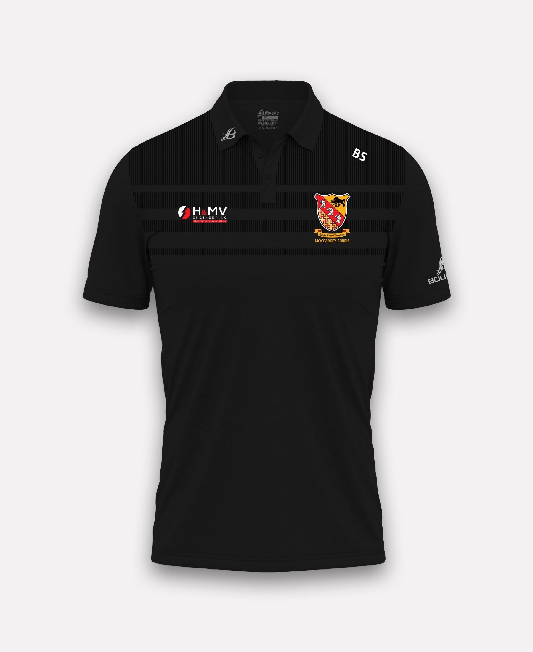 Moycarkey Borris GAA TACA Polo Shirt (Black)