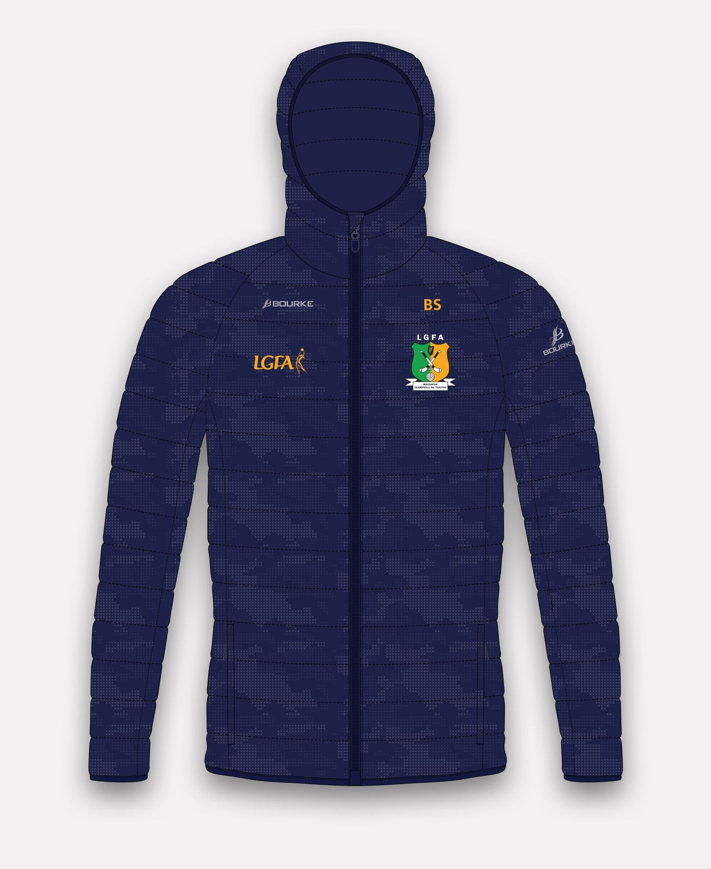 Moyne Templetuohy LGFA Reflective Camo Jacket (Navy)