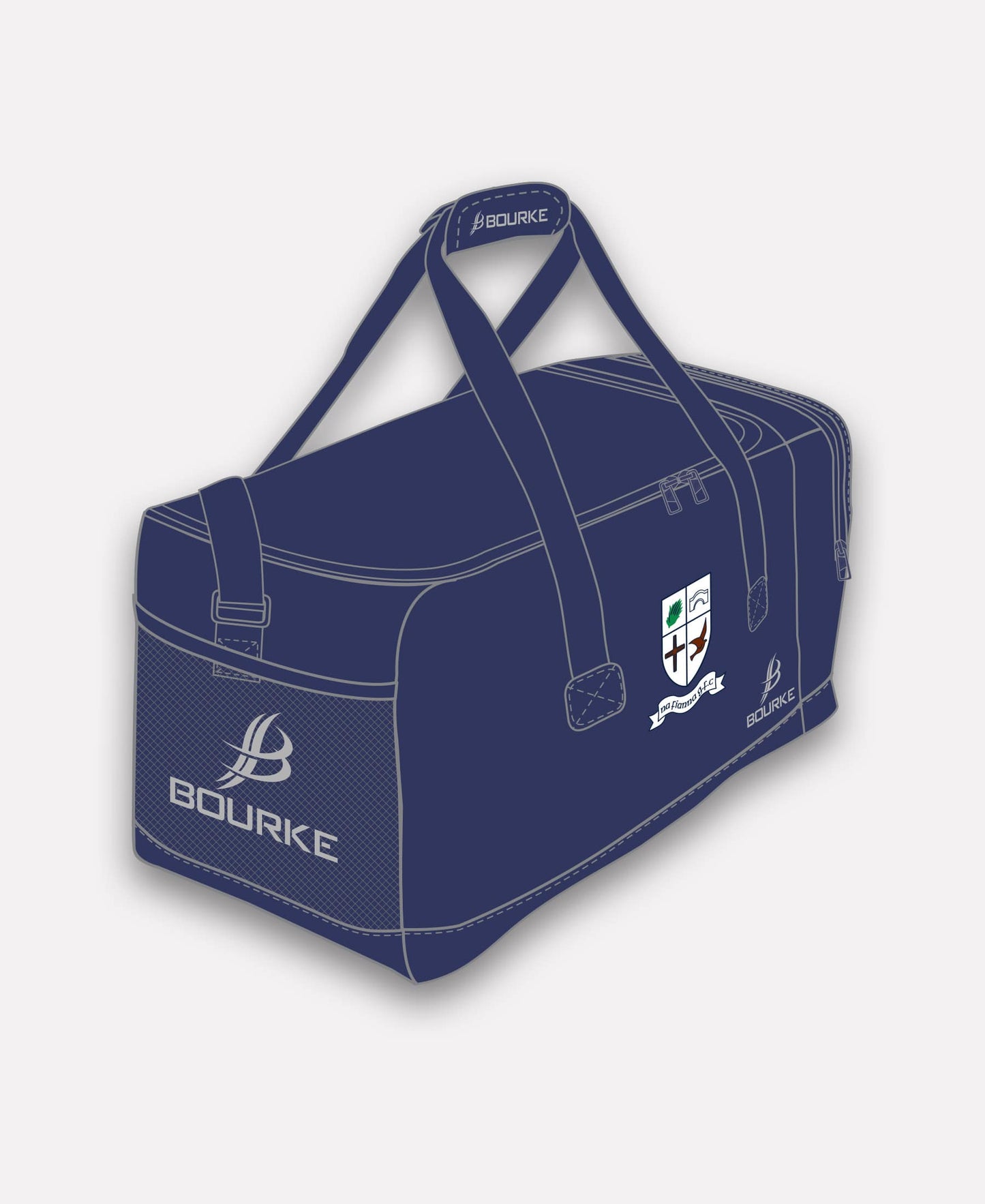 Na Fianna LGFA CROGA Gear Bag Small (Navy)