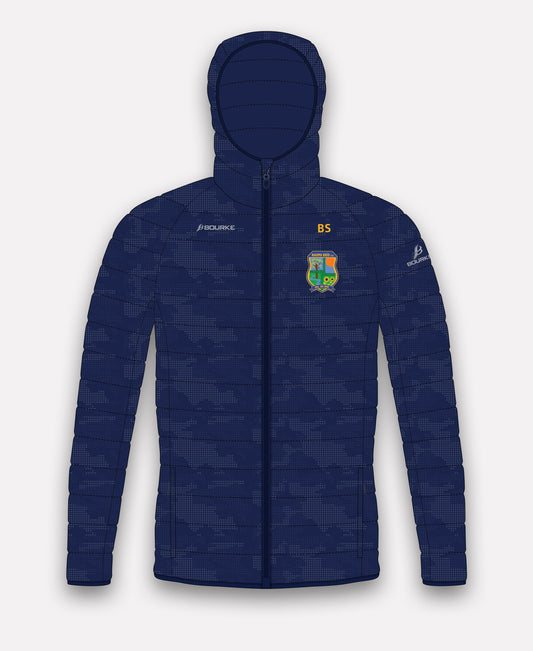 St Brigid's Reflective Camo Jacket (Navy)