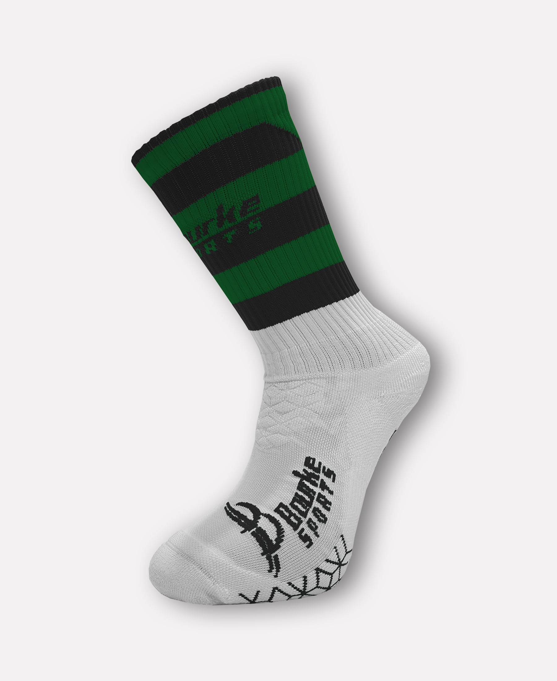 Wolfe Tones GAC Green & Black Miniz Socks
