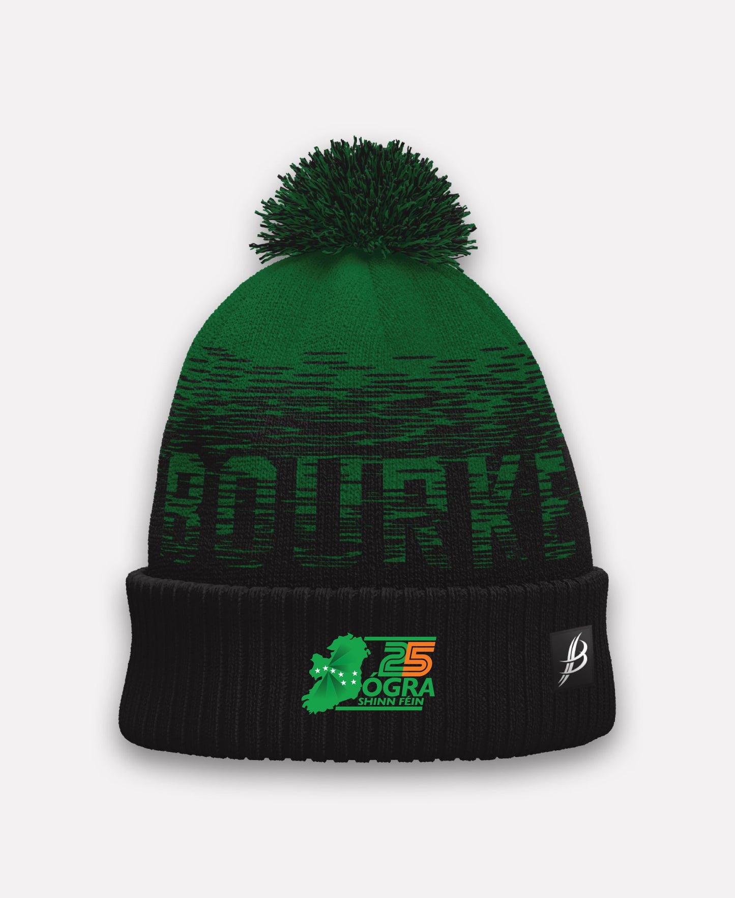 OSF25 TACA Fleece Lined Bobble Hat (Green/Black)