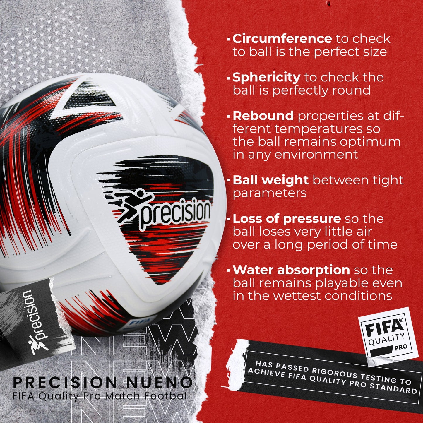 Precision Nueno FIFA Quality Pro Match Football