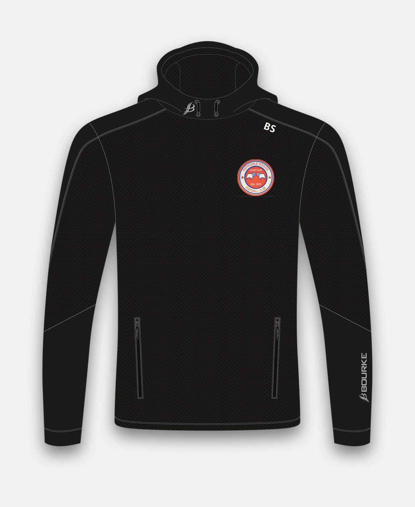 Rathcoole Rovers FC Croga Hoody (Black)