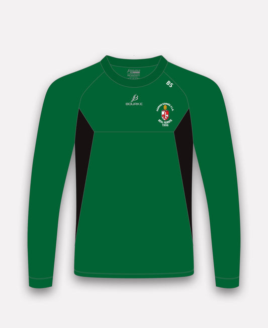 Sarsfields GAA Belfast BARR Crew Neck (Green/Black)