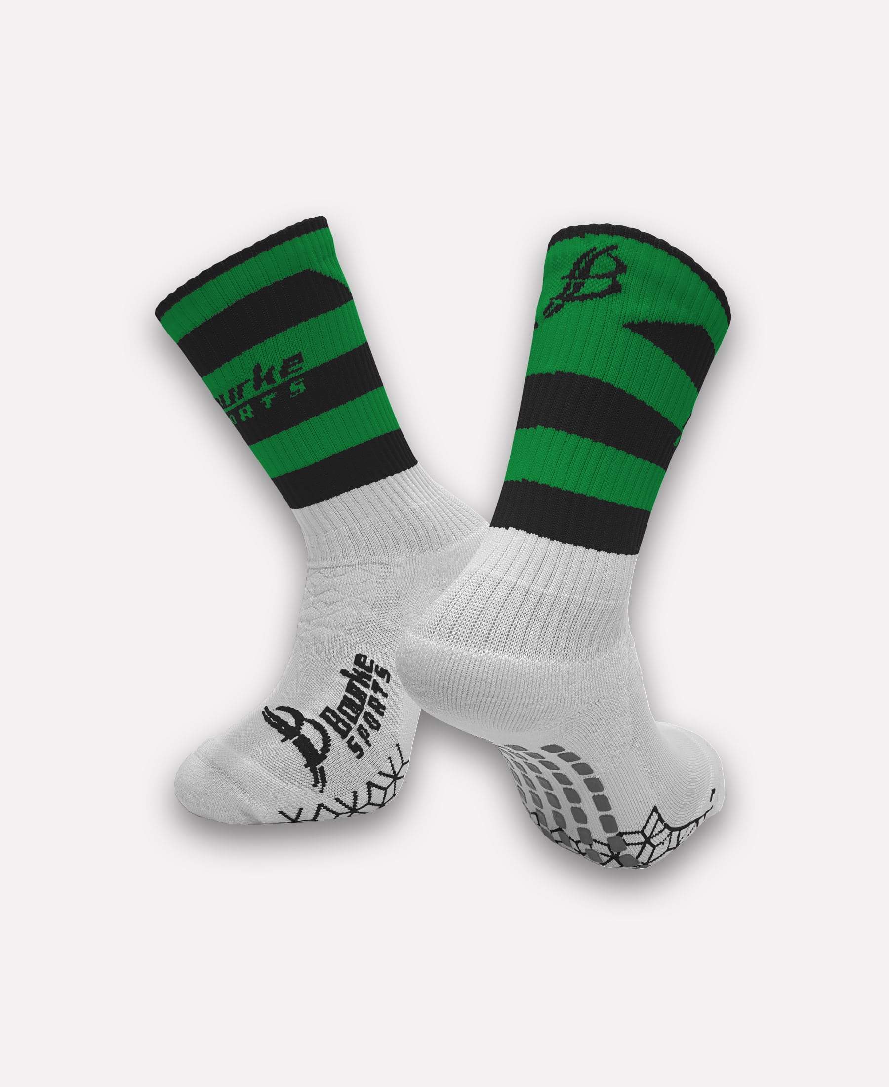 Sarsfields GAA Belfast Green & Black Miniz Socks