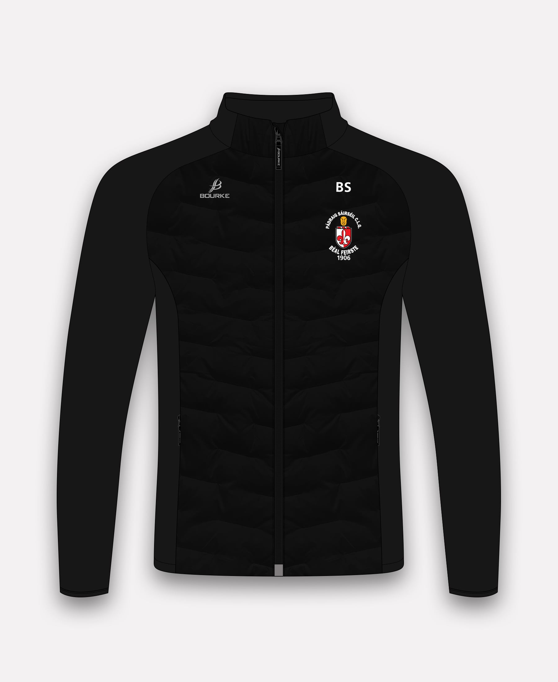 Sarsfields GAA Belfast Croga Jacket (Black)