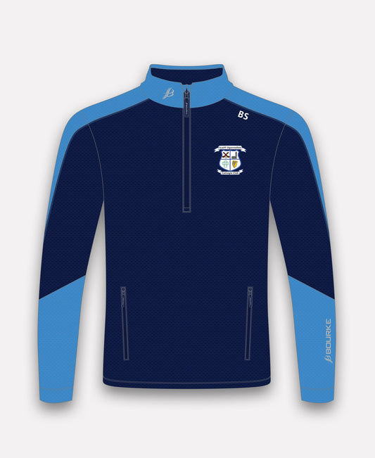 Scariff Ogonnelloe Camogie Croga Half Zip (Navy/Sky)