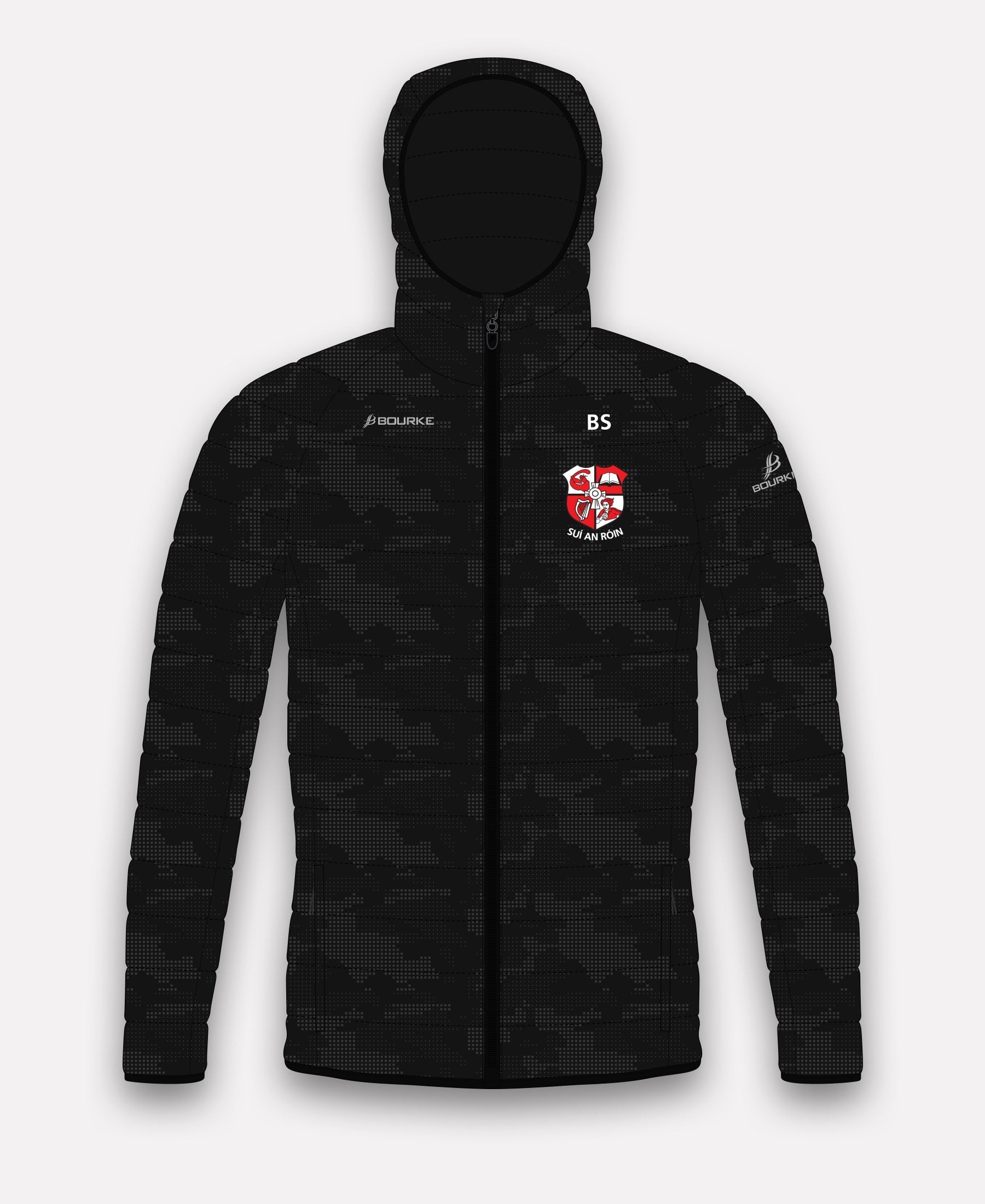 Shinrone GAA Reflective Camo Jacket (Black)